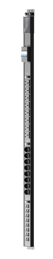 Yiestar Basic rack PDU (0U vertical) with IEC anti-disconnect outlets